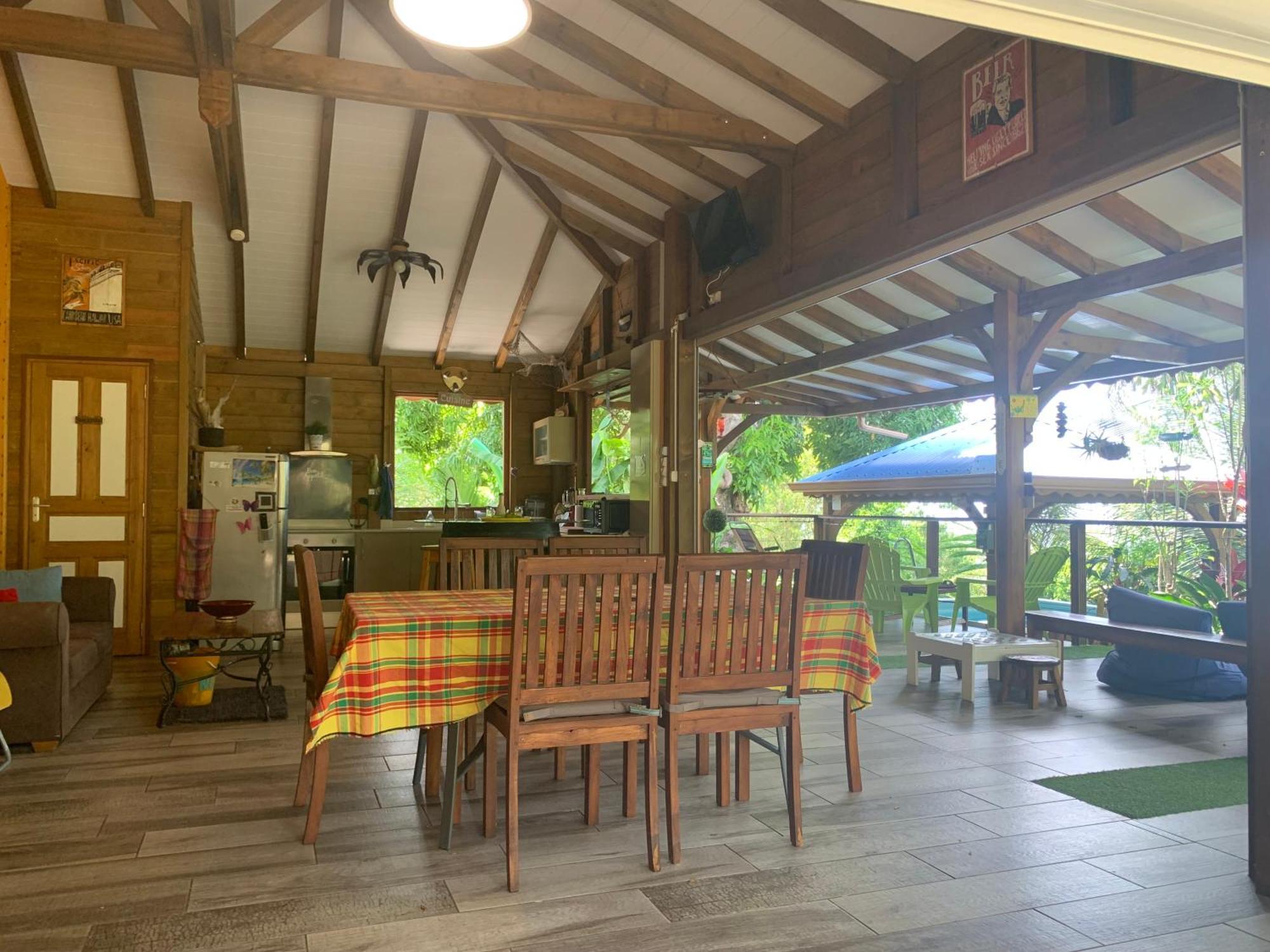 Les Ilets Caraibes Vue Mer Bouillante Buitenkant foto