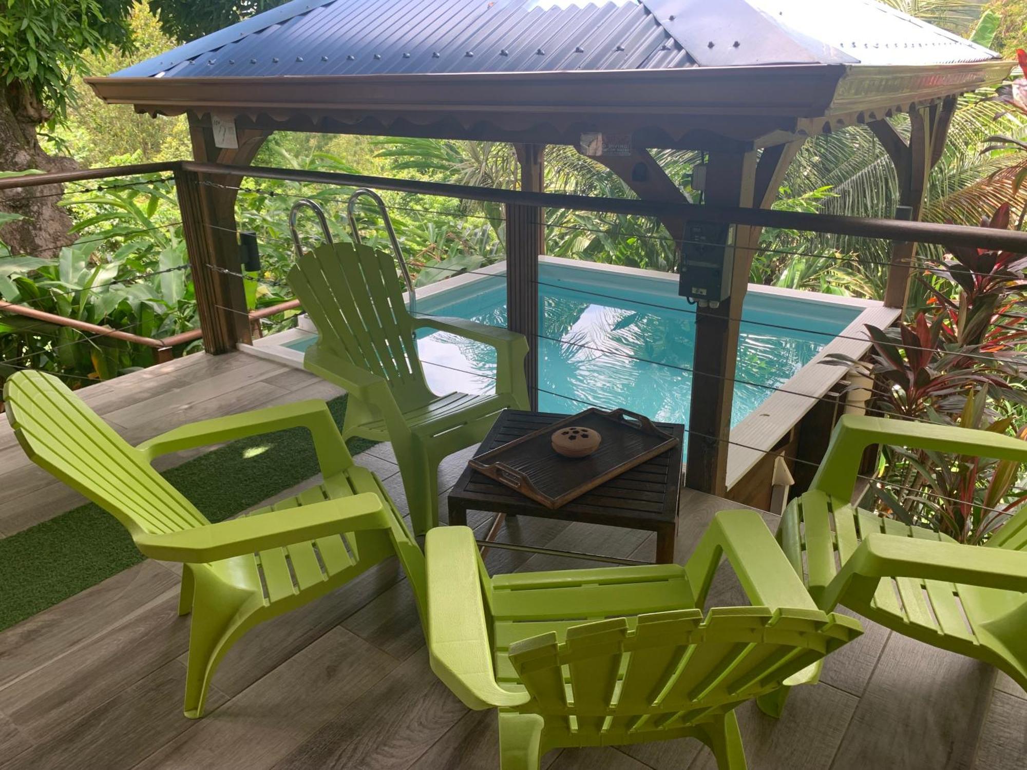 Les Ilets Caraibes Vue Mer Bouillante Buitenkant foto