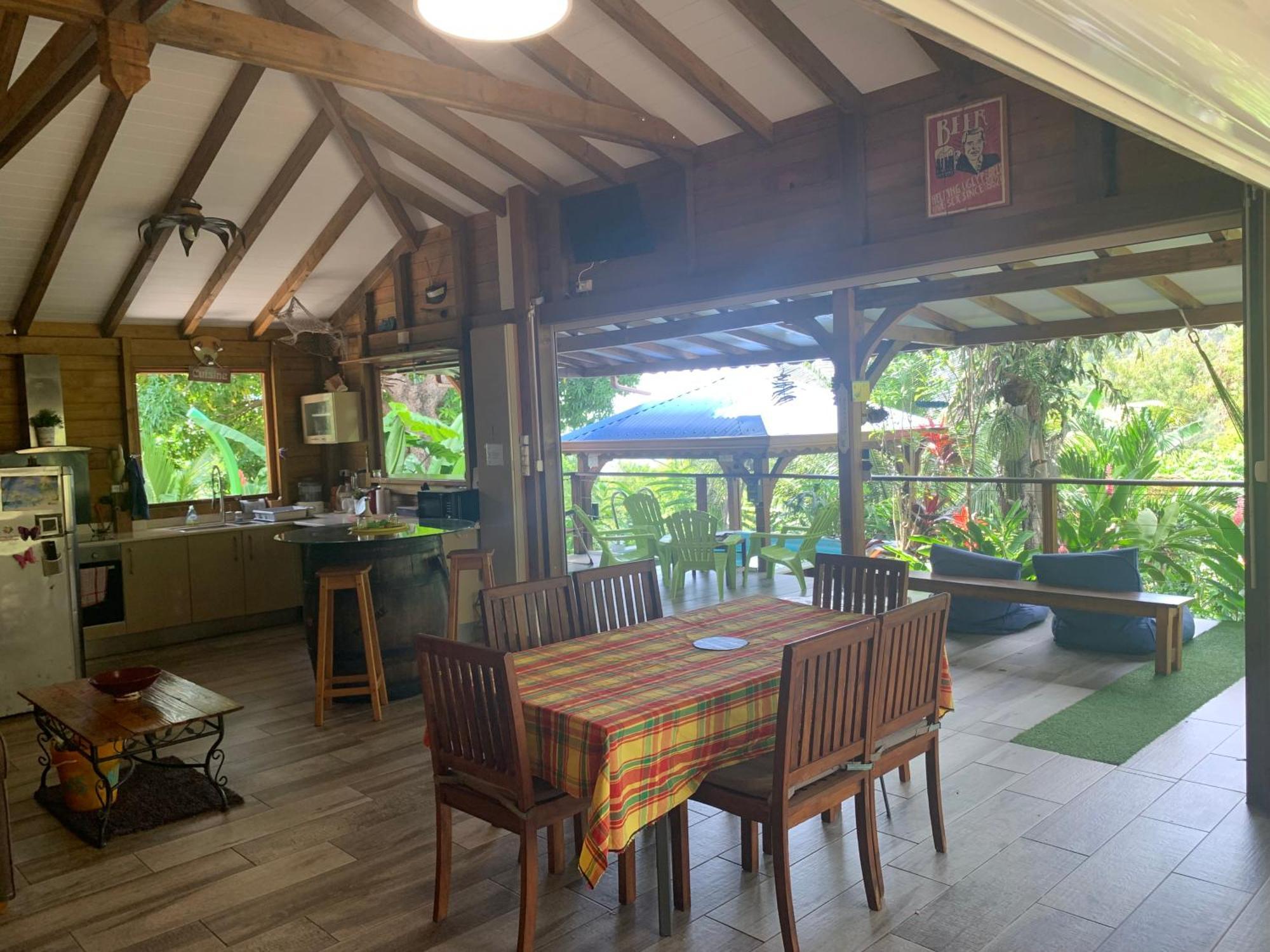 Les Ilets Caraibes Vue Mer Bouillante Buitenkant foto